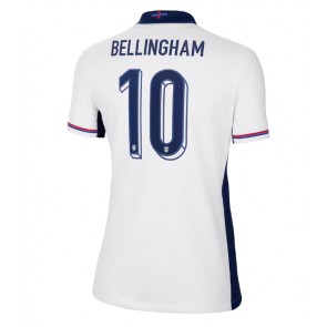 Billiga England Jude Bellingham #10 Hemmatröja Dam EM 2024 Kortärmad